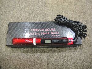 【TH0020-01-12】FUKAI ストレート ＆ カール デジタルヘアアイロン FHI-920 フカイ工業 2014年製