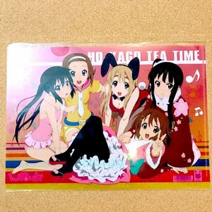 【送料無料】けいおん! K-ON! クリアファイル　コスプレ　平沢 唯 秋山 澪 田井中 律 琴吹 紬 中野 梓　放課後ティータイム HTT