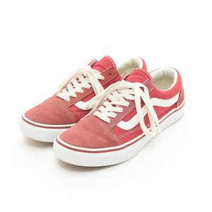 ◇483373 VANS バンズ ヴァンズ ◇スニーカー オールドスクール サイズ24.0cm レディース レッド