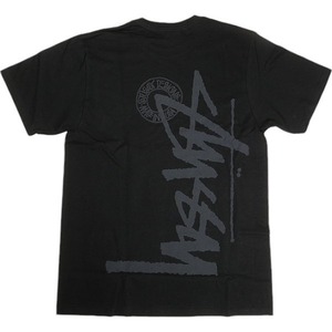 STUSSY ステューシー 24AW BUANA STOCK TEE BLACK Tシャツ 黒 Size 【L】 【新古品・未使用品】 20804489