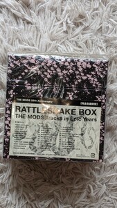 【ほぼ未開封未使用】THE MODS モッズ/ - Rattlesnake Box -The Mods Tracks In Epic Years 12CD+DVD+冊子 完全生産限定 DISC1,DVDのみ開封