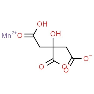 クエン酸水素マンガン(II)一水和物 98% 100g C6H6O7Mn・H2O 有機化合物標本 試薬