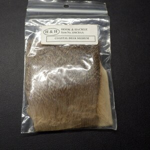 H&H HOOK&HACKLE No.150 CBAA COASTAL DEER MEDIUM ※在庫品 (4i0600) ※クリックポスト20