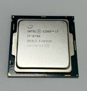 (1) 中古 CPU Intel core i7-6700 3.40(4.00)GHz LGA-1151