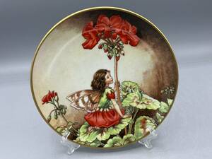 限定品 グレシャム シシリー メアリー バーカー フラワー フェアリー ゼラニウム 妖精 飾り皿 絵皿 皿 a578 (794) 