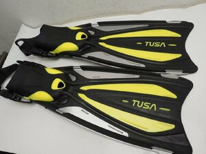 TUSA ツサ SOLLA ソラ フィン サイズ:M(26-28cm) ランク:AA スキューバダイビング用品 [Z-60272]