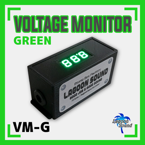 VM-G】電力安心！ボルテージモニター【 VOLTAGE MONITOR 】軽量小型！ボードの新アイテム！ミニデジタル電圧計=GREEN= #OTHER #LAGOONSOUND