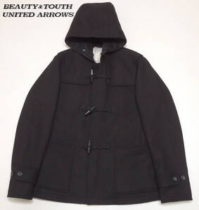 BEAUTY＆YOUTH UNITED ARROWS（ビューティー アンド ユース ユナイテッド アローズ）/ウール/トグルボタン/フルジップ/ダッフルコート/XL