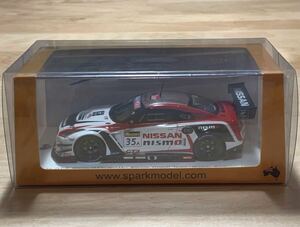 【新品：未開封】スパーク 1/43 ニッサン GT-R ニスモ GT3 ニスモアスリートグローバルチーム No.35 2015年 バサースト12時間 優勝 [AS031]