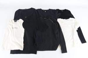 【7点】GUCCI グッチ ニット タンクトップ Tシャツ 半袖 長袖 サイズ S M レディース まとめ売り 0535-YO