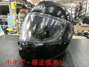 SHOEI クエスト フルフェイスヘルメット 黒 L▼ニンジャ250.YZF-R25.CB400SF.MT-07.MT-09.ニンジャ1000.NC750X乗りに！