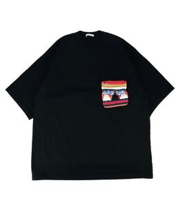 UNDERCOVER トライバルフラシポケットビッグTEE 半袖 Tシャツ BLACK サイズ３アンダーカバー カットソー JONIO ジョニオ