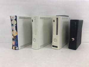 A11-038-0107-033【ジャンク】レトロゲームハード　Xbox360　本体のみ　箱なし　4台まとめ　　　　1スタ