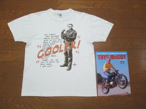 TOYS McCOY トイズマッコイ Tシャツ COOLER! S マックィーン V.HILTS 大脱走 STEVE McQUEEN TEE THE GREAT ESCAPE COOLER マックイーン