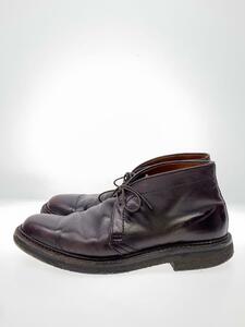 Alden◆チャッカブーツ/US8.5/BRW/レザー/13933/履きジワ/キズ有