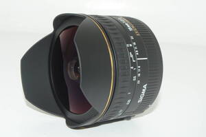 【外観特上級】シグマ SIGMA 15mm F2.8 EX DG DIAGONAL FISHEYE キヤノン　#a12956