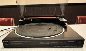 ★【完動品】SONYリニアトラッキング・レコードプレーヤー PS-LX910トーンアームが水平移動。盤の大きさを自動で読み演奏。ターンテーブル
