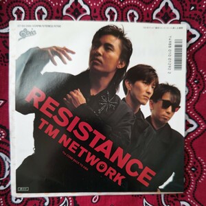 TM NETWORK/ RESISTANCE EPレコード