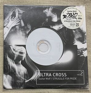 CD ギターウルフ プロモ Promo Struggle For Pride Ultra Cross Vol.2 初回の紙ジャケ仕様 Guitar Wolf KSCL1006 