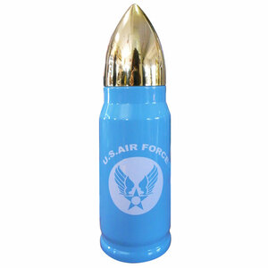 AMMO BOTTLE　砲弾型　サーモボトル　ステンレスボトル　USAF アメリカン雑貨 アメ雑