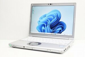 1円スタート ノートパソコン Windows11 ハイスペック Panasonic レッツノート CF-SV7 第8世代 Core i7 メモリ16GB SSD512GB DVDマルチ