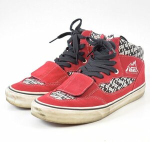 FOG×VANS/フォグ×バンズ　マウンテンエディション　ハイカットスニーカー　サイズ：27.5cm　カラー：レッド