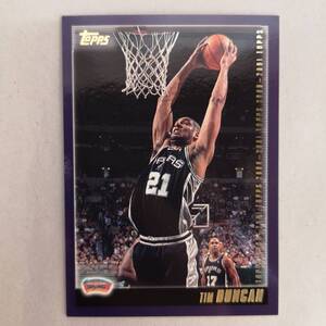 【NBA】PR◆2000-01 Topps Pre-Production ティム・ダンカン Tim Duncan #PP2◆Basketball Card バスケットボール カード/プロモ/海外A