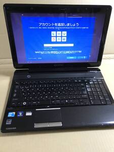 東芝パソコンT750/T8B　ジャンク出品