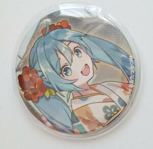 初音ミク　レア　缶バッジ　京都聖護院八つ橋本店　コラボ　ボーカロイド