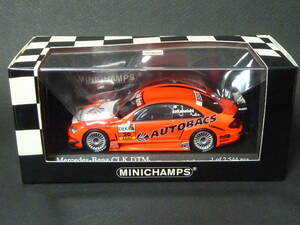 希少絶版 PMA ミニチャンプス MINICHAMPS 1/43 メルセデス CLK DTM 2003 ベンツ Team ARTA Mercedes Benz CLK #20 オートバックス 金石勝智