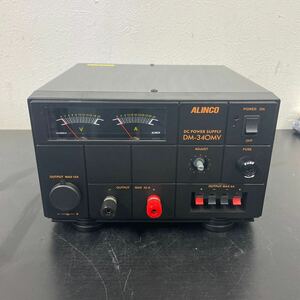 ●C#123 ALINCO DC POWER SUPPLY DM-34OMV 無線機器用安定化電源器 アルインコ アマチュア無線 直流安定化電源 安定化電源 現状品