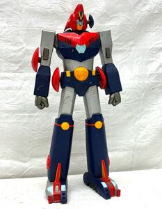 超電磁ロボ コンバトラーV ソフビ フィギュア ビックサイズ ロボット 合体ロボ 当時物 レトロ 玩具 人形 ポピー おもちゃ 高さ約33cm 