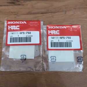 希少　純正　新品　リードバルブスペーサー NSR250R MC16 MC28 MC21 MC28　14123-NF5-750 2個