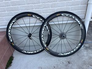 月まで限定での出品！MAVIC (マビック) COSMIC CARBON 40 コスミック カーボン 40 クリンチャー シマノ用11S ホイールセット