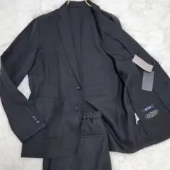 タグ付未使用✨ナノユニバース イルビリキーノ セットアップ ストレッチ XL 黒