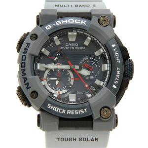 中古美品 カシオ 腕時計 CASIO G-SHOCK Gショック MASTER OF G SEA フロッグマン GWF-A1000RN-8AJR ROYAL NAVY コラボ ダイビング機能