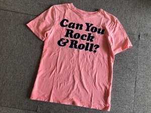 ★Gap kidsギャップロックンロール柄Tシャツ130★O