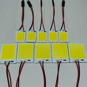 フルCOB 100系 ハイエース スーパーカスタム 超爆光 T10 LED ルームランプ 10点セット ホワイト トヨタ /c24/c18