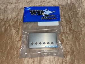 新品WD Music純正Vintage Un Plated Open Humbucker Pickup Coverハムバッカー ピックアップ カバー アン プレーテッド 弦間ピッチ 約9.8mm