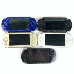 SONY ソニー PSP-1000 プレイステーション ポータブル 本体 まとめ売り 5台セット 難あり＊ジャンク品【GH】