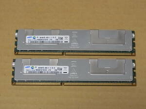 ■DELL純正/R310/PC3-8500R/ECC/Registerd 8Gx2枚■(DDR6101)