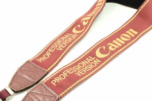 【良品】Canon キャノン プロストラップ PROFESSIONAL VERSION #4657