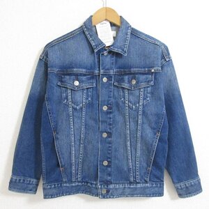 未使用 Healthy Denim ヘルシーデニム Mint ミント 3rdタイプ デニムジャケット Gジャン ブルゾン 小さいサイズ XS ブルー ◆