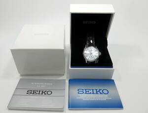 未使用 セイコー SEIKO プレサージュ SSA343J1 自動巻き PRESAGE クロノグラフ 腕時計 カクテルタイム アイスブルー パワーリザーブ