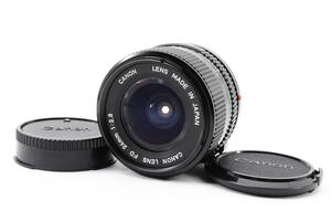 【動作確認済・美品】キャノン Canon New FD 24mm F2.8 単焦点 広角レンズ 2187695