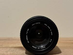 SIGMA UC ZOOM 70-210mm F4-5.6 MULTI-COATED (V1 2972)