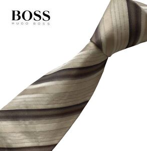 HUGO BOSS ネクタイ レジメンタル ヒューゴ ボス USED 中古 BO1019