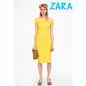 処分sale!新品タグ付☆ZARAザラ☆タオル地フリルドレス