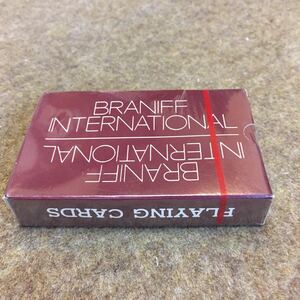 BRANIFF international ブラニフ　インターナショナル　ブラニフ航空　プレイングカード　トランプ　playing cards 未開封品　3