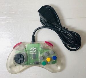 SSホリパッド SS HORI PAD クリア 透明 （ セガサターン ゲーム ホリ HORI ）